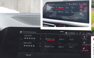 新M3/M4的漂移评分系统5星展示 - M Drift Analyzer和Mtraction control
