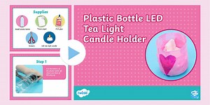 DIY LED Candle Holder Instructions