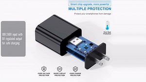 5FT Charger Adapter Cable for Etsfmoa LED Beanie Hat with Light, PRAVETTE, Tutuko, YunTuo, Bosttor, GAFres, TAGVO, Attikee, A-Male to A-Female Charging Cord