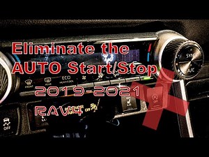 How to Permanently Disable Auto Start Stop on Toyota RAV4