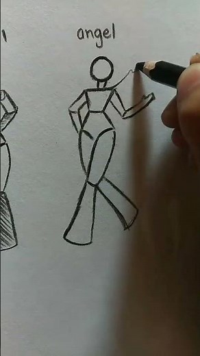 how to draw different types of body #art #drawing #sketch #anime