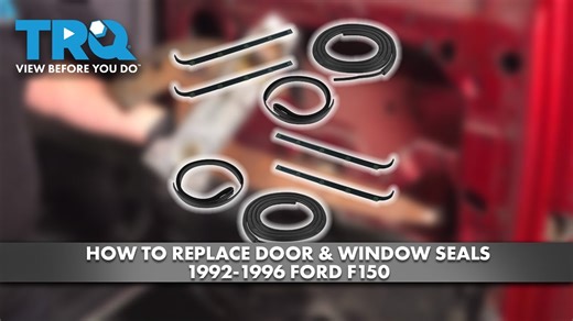 How to Replace Door and Window Seals 1992-1996 Ford F-150