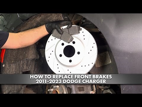 How to Replace Front Brakes 2011-2023 Dodge Charger