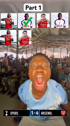 5 Goals Moments Tottenham VS Arsenal Excess joy for Arsenal Fans as they win the North London Derby