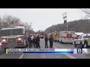 Funeral procession honors fallen Fairville firefighter