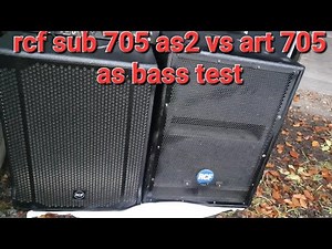 rcf sub 705 as2 vs art 705 as bass test