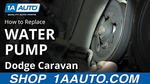 How To Replace Water Pump 2001-07 3-3L 3-8L Dodge Caravan