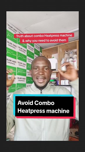 Let's talk the truth about the Combo Heatpress machines. We're here to learn a lesson Avoid Heatpress combo machines. Learn printing business with Colorshade Graphics Nairobi Kenya. #printingbusiness #heatpress #heatpressmachine #comboheatpress #smallbusiness #printersoftiktok #printingpress #learnontiktok