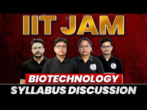 IIT JAM Biotechnology Syllabus Orientation | IIT JAM Crash Course | #PhysicsWallah