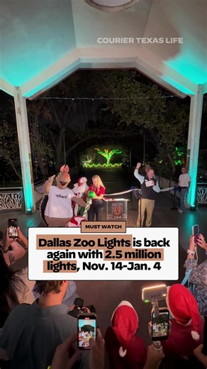 If you need something to get excited about, the Reliant-powered Dallas Zoo Lights is open now! Make s’mores, meet Santa, and see musical performances, while waving goodnight to the animals of the @dallaszooofficial. Click the link in our bio for all the details.