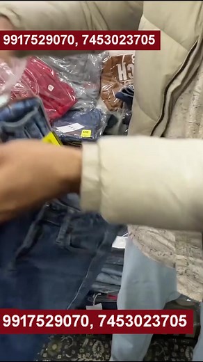 5.2K views · 43 reactions | https://youtu.be/O6JNlbg-O3s?si=T3XkBxYTo5NK2CVB Fashion Garments PH- 9917529070, 7453023705 Add - 2/43 near Ashoka park Zakir nagar okhla new delhi 110025 #ExportSurplusJeans #EcoFriendlyFashion #ExportSurplusJeans #DenimExport #SurplusJeansMarket#jacket #surplusgarments #surplusjeans #surplusjeans #jacketstyle #jacketseason ##SURPLUS#SurplusGarments | TNG-The News Gate | Facebook