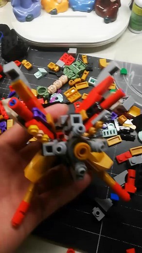 Balo làm lại cho gọn 🦧#lego #mech #sangtao #xh