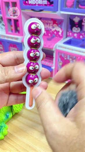 Popfinity ASMR | Dino Opens Oven and Finds Funny Face Gummy Candy