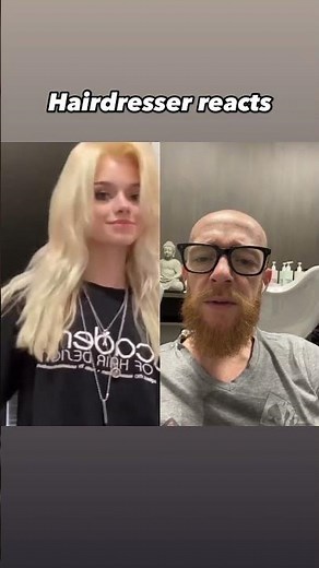 Hairdresser reacts to a Complete Hair Transformation