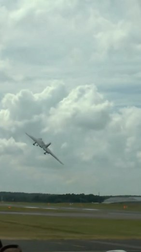 1.4M views · 24K reactions | Large aircraft pulls unexpected sharp turn after take-off | Frontline Diary | Facebook