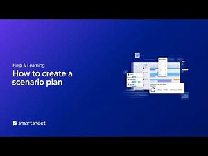 How to create a Scenario Plan
