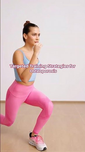 Targeted Training Strategies for Osteoporosis 🦴✨⁠