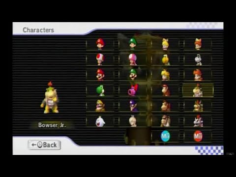 How To Unlock Bowser Jr. In Mario Kart Wii ( Tutorial )