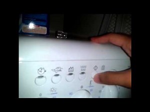 تشغيل INDESIT غسالة ملابس نوع WIDL106