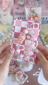 Packaging Hilary's custom-made crying baby handmade keychains#diykeychain #beads #charm #asmr