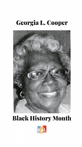 It's Black History Month and this week we are celebrating Georgia L. Cooper. Doug Janicke, the RPL Archivist highlights her contributions that helped to create a lasting legacy of support for women in the Rockford area, particularly in professional and leadership spaces. | Rockford Public Library | Facebook