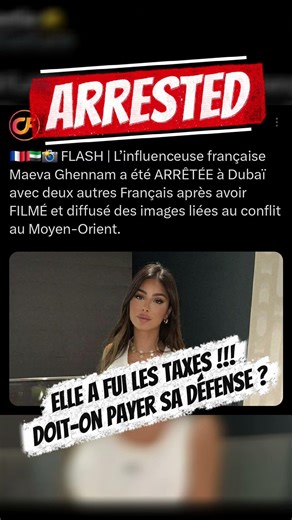 Maeva Ghennam en prison à Dubaï !