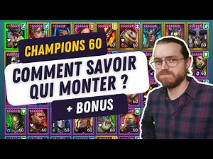 RAID SHADOW LEGENDS COMMENT SAVOIR QUEL CHAMPION PASSER 60 ?