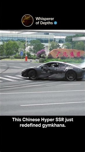 This Chinese Hyper SSR just redefined gymkhana.
