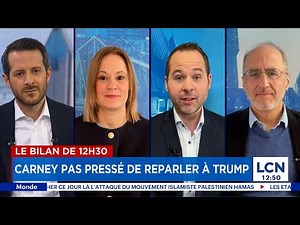 «Who cares»: Carney pas pressé de reparler à Trump | «Bilan de 12h30»