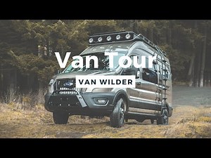 VAN TOUR | Ford Transit 148" Custom Van Conversion