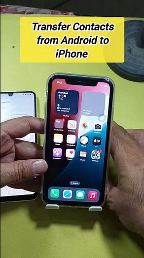 Transfer Contacts from Android to iPhone