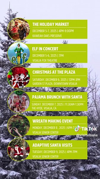 Visalia is the your go to for the perfect holiday getaway! #visaliaca #thingstodoinvisalia #california