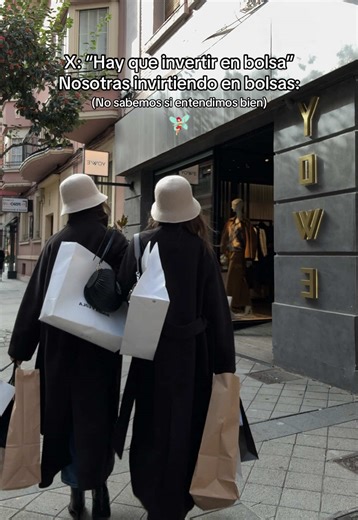 Invertir en bolsas: humor y compras divertidas