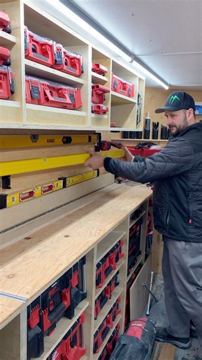 5.3K views · 18 reactions | Doug @greenlee_construction__ getting after it in his awesome trailer setup! Check out this demo of our @stealthmounts Universal Level Mounts ➡️ get your universal level holders today on Amazon Prime  - link in bio! @kcitools . #tools #toolstorage #stabila #levels #newtools #milwaukee #milwaukeepackout #milwaukeetools #dewalt | KCI Tools | Facebook