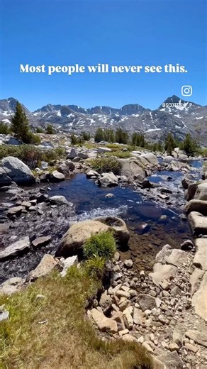 Most People Will Never See This 🏔️ #sierranevada