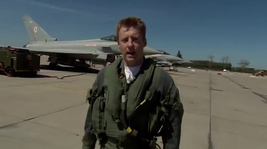 Incredible video from inside the cockpit of a Typhoon fighter jet
