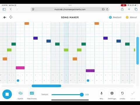 Undertale - megalovania (in chrome musiclab) link in description