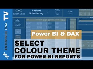 How To Select A Colour Theme For Your Power BI Reports