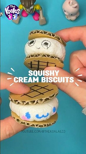 Miniature Squishy Biscuit Making So Easy | DIY Kids Crafts #sprunki #cartoon #cinnamoroll