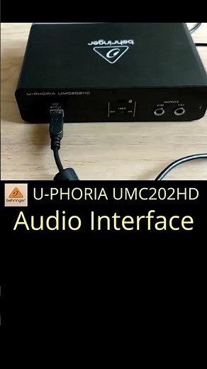 Behringer Audio Interface Quick Start Guide