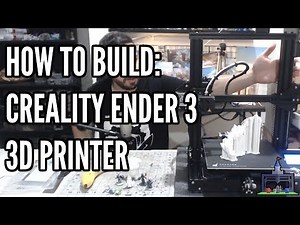 Creality Ender 3 Assembly Guide (with 3D Printed Miniature prints)