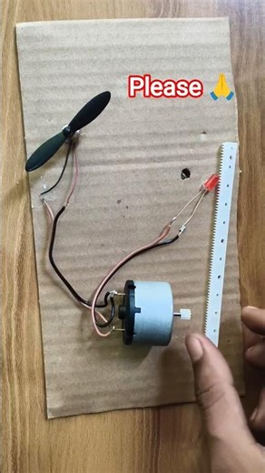 Electricity Transfer DC motor to N20 DC motor and led #dcmotor #motor #tech #youtubeshorts #dc