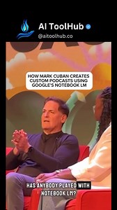 8K views · 7 comments | The public is slowly catching on haha! Tool is Notebook LM by Google. Use: turns any document into a podcast you can listen to Many people use it for content creation as well as studying / learning things on the go. I would recommend the tool Follow @aitoolhub.co Credit to @valeriechapman #google #googleai #ai | AIToolHub.co | Facebook