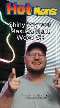 Shiny Wynaut Masuda Hunt Week #3 but its #hotones #masudamethod #shinyhunt #shinyhunts #pokemon