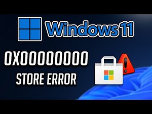 Microsoft Store Error Code 0x00000000 on Windows 10 / 11 FIX
