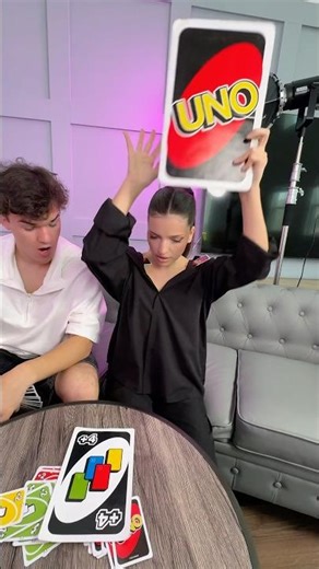 👀 IS THIS THE WILDEST Uno GAME EVER PLAYED?🫢😂 #Unogame#gameplay #comedy