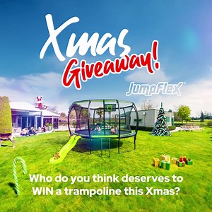 Win someone a trampoline! 🎉🎉🎉 We have been blown away by the support this Xmas, thank you everyone 🙏 But we know there are many people who aren't in a position to get a Jumpflex these holidays, so we want to do something about that. Tell us who you think deserves a Jumpflex this Xmas, tag them and tell us why. We'll pick a few very deserving families to get an extra special surprise "under" their Xmas tree 🎄🎁🎄, hopefully when they need it most. Competition Drawn 15th December 12:00pm CST 