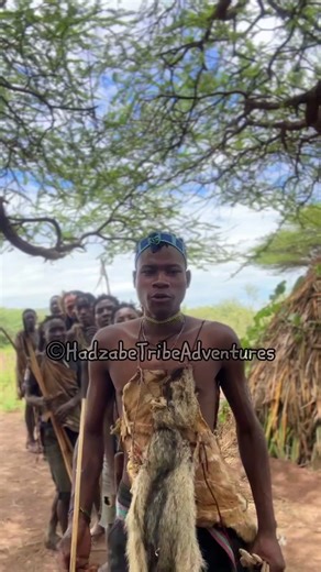 Meet Hadzabe Tribe, they speak the most unique language in the world #hadzabetribe #hadzabe #africantribes #bushlife