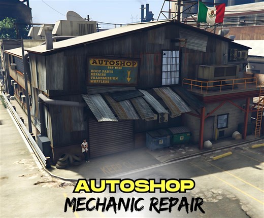 Fivem Auto Repair Shop MLO: Mechanic Garage & RP Workshop - Etsy