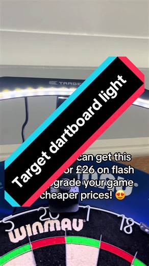 Illuminate Your Dartboard with Stunning LED Light